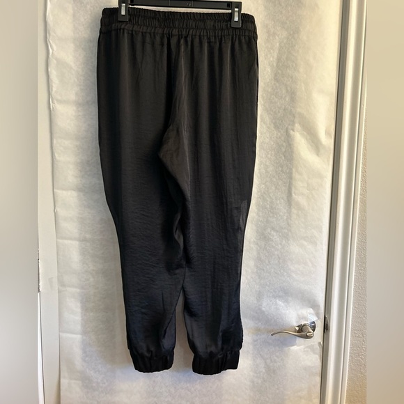Adore Me women’s black jogger pajama lounge wear pants with slit sides Sz-M. U17 - Picture 2 of 11